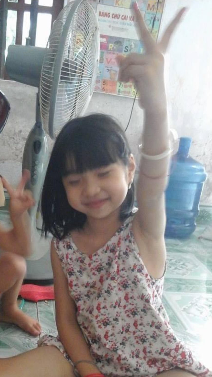 Quỳnh Anh khi còn nhỏ